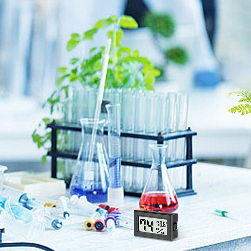 5 Stück Digital LCD Innen Temperatur Luftfeuchtigkeit Messgerät Thermometer Hygrometer Tester - Bild 7 von 17