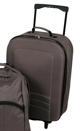 Reisekoffer Reisetasche Koffer 3teilig Trolley-Reisetasche-Nootbooktasche Lehoff - Bild 8 von 12