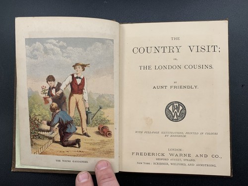 The Country Visit Or The London Cousins. Victorian Childrens Book illustrations - Bild 4 von 14