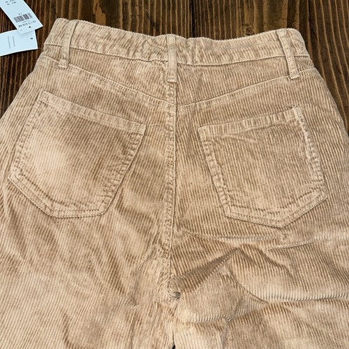 Hollister Women's 7R (28W) Ultra High Rise Soft Corduroy Pants - Tan - Picture 6 of 6