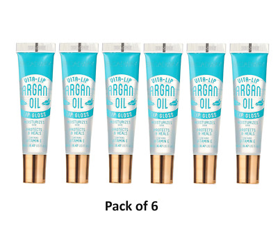 6 X BROADWAY VITA-LIP KLAR LIPPENGLANZ ARGANÖL 14 ML/0,47 OZ