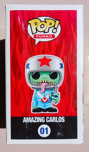 Funko Pop! Amazing Carlos #01 Funkoween 2016 Exclusive LE 1500 PCS Vaulted - Picture 4 of 8