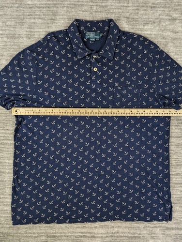 Vintage Polo Ralph Lauren Hemd mit Ankerprint Größe XL - Bild 6 von 6