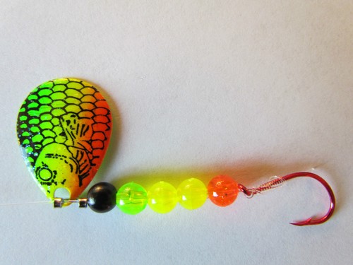 Colorado Spinner Rigs Einzelhaken Größe 3 Klingen Wählen Sie Ihre Farbe - Bild 9 von 15