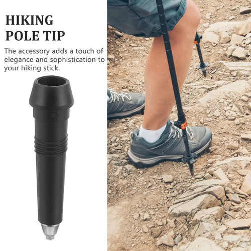 Amortiguador puntas de bastón para bastones de trekking escalada de montaña reemplazar ancianos - Imagen 6 de 12