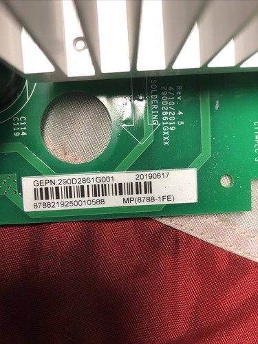 Genuine OEM GE Washer Control Board 290D2861G001 Same Day Ship - Picture 4 of 6