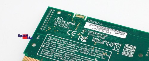 Digium 5te122f 5te122lf Card PCI RJ-45 Asterisk Digdenante110p Wildcard Te122 - Picture 2 of 3