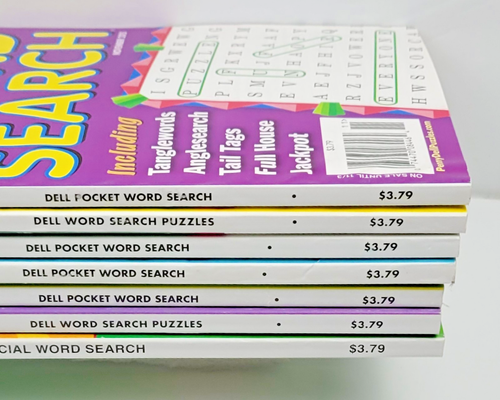 7 Word Search Puzzle Books Dell MIXED LOT Word Seek Word Hunt NOS 2015-2018 - Foto 3 di 7