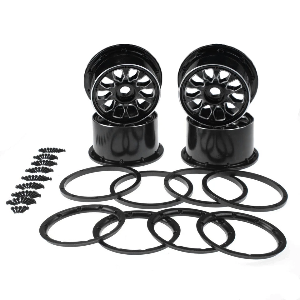 Aluminium-Felgensatz passend für 1/5 RC Modelle HPI Rovan King Motor Baja 5B SS - Bild 2 von 4