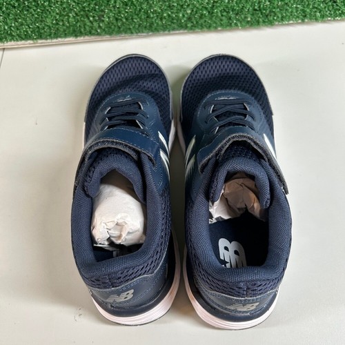New Balance 680v6 Hook & Loop Navy Blue Running Athletic Shoes Sneakers Kids 6.5 - Picture 7 of 12