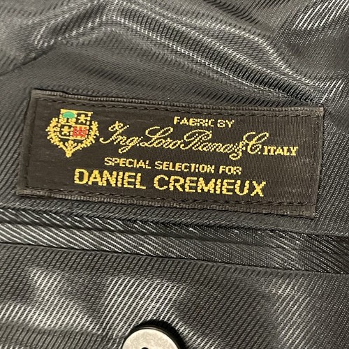 New Loro Piana Daniel Cremieux Black Sport Coat PIN STRIPE Jacket Wool Blazer 44 - Picture 9 of 12