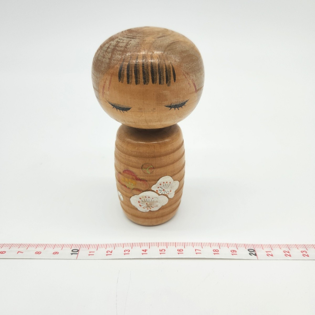 11cm Vintage Japanese Creative KOKESHI Doll – Signed Hand