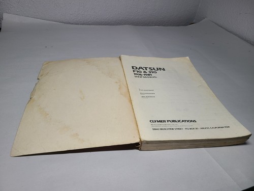 DATSUN F10 & 310, 1976-81, SHOP MANUAL, CLYMER, #A202 - Picture 5 of 9