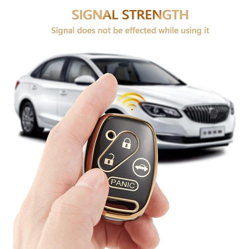 Keyless Remote Key Fob Cover Shell Case For Honda Accord Civic Pilot - Foto 7 di 37