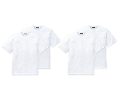 SCHIESSER Herren American Rundhals T-Shirts 1/2 Arm 008150