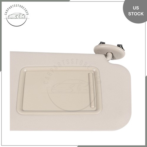For 06-12 Toyota Rav4 Beige + License plate Light Free Sun Visor W/Sunroof RH - Picture 8 of 11