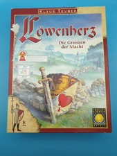Löwenherz Spiel Die Grenzen der Macht Klaus Teuber Gold Sieber Komplett
