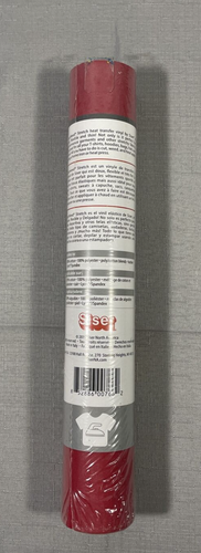 Vinilo de transferencia de calor elástico EasyWeed rojo Siser (11,8" x 36") - Imagen 2 de 2