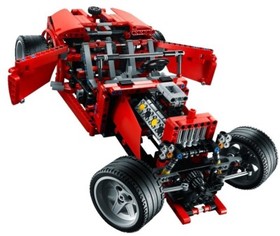 Lego Technic Model Traffic Set 8070 Supercar 100% complete + instr. + box 2011