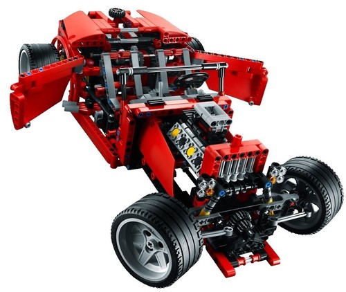 Lego Technic Model Traffic Set 8070 Supercar 100% complete + instr. + box 2011 - Picture 11 of 11