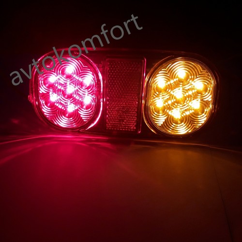 Lámpara indicadora de luces traseras LED de 12 V luz de freno remolque caravana furgoneta camión - Imagen 3 de 4