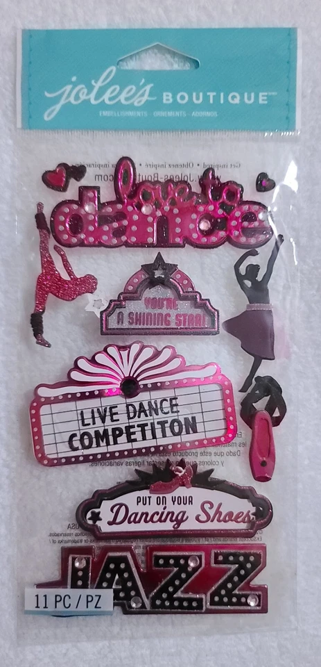 Jolee's Boutique танцы и музыка для скрапбукинга наклейки - обновленный 05/04/24 - Изображение 3 из 4