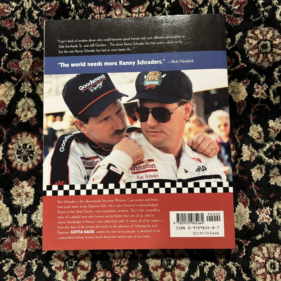 Gotta Race! by Ken Schrader | Signed | NASCAR Racing | Paperback - Image 3 of 3