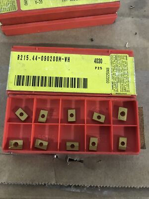 10 Sandvik R215.44 090208M-WH 320 Carbide Milling Inserts