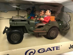 Laurel & Hardy Army USA Jeep Willys WWII Military New 1:32 boxed unopened Movie Laurel & Hardy Army USA Jeep Willys WWII Military New 1:32 boxed unopened Movie