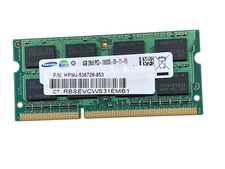 Samsung 4GB DDR3 2Rx8 PC3L-10600S Non-ECC Unbuffered (M471B5273DH0-CH9) Laptop