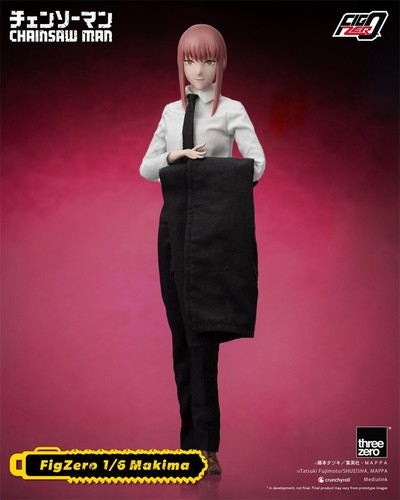 Threezero 1/6 Scale FigZero 3Z04660M0 Chainsaw Man Makima Action Figure IN STOCK - Picture 8 of 13