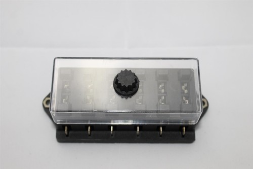 KFZ 6-Fach Sicherungskasten Sicherungshalter Oldtimer PKW Boot Sicherungsblock - Bild 6 von 7