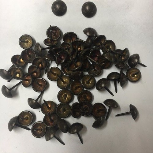 7/16" Old Gold Z Decorative Nail Upholstery Tacks (US110) 100-250-500-1000 - Picture 2 of 2