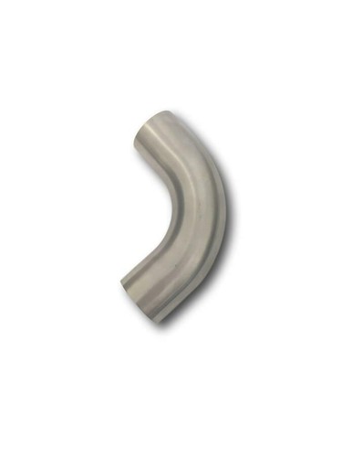 EXHAUST PIPE MANDREL BEND STAINLESS STEEL 304 5" 90 DEGREE SHORT LEG - Picture 8 of 8