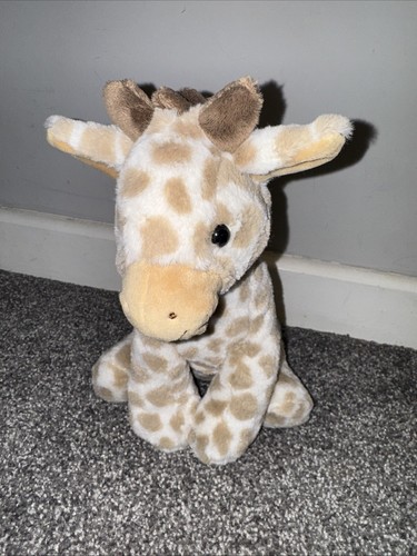 Keel Toys Teddy SN2653 26cm Nursery-Snuggle Giraffe Natural, Cream, Brown - Picture 3 of 9