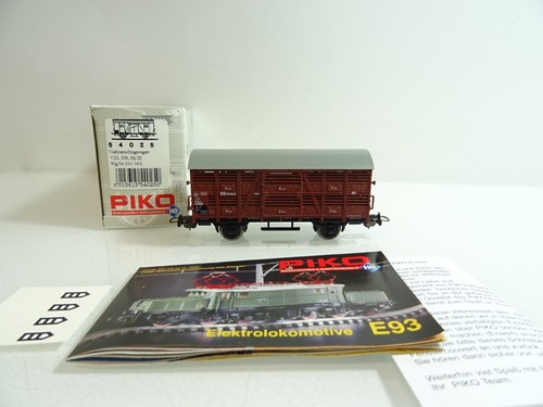 Piko H0 54025 Viehverschlagwagen der DB neuwertig in OVP PR1740 | Zustand: Gebraucht