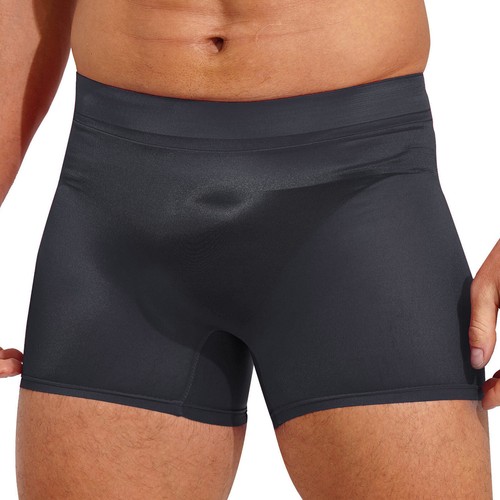 UK Men Underwear Glossy Sheer Boxer Shorts Ultra Thin Shorts Panties Nightwear - Picture 87 of 96