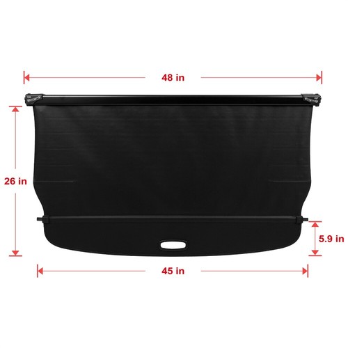 Cargo Cover For BMW X3 2011-2016 2017 Retractable Trunk Security Shield Shade - Picture 5 of 10