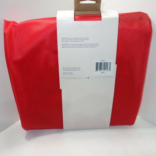 New Traditions Red Christmas Wreath Storage Bag 36'' x 6" - Imagen 4 de 5