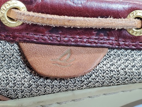 Sperry Top-Sider 9102898 Angelfish Embossed Anchor Boat Shoes Women's Size 7 M - Picture 10 of 12