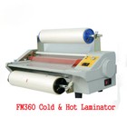FM360 A3 Laminating Machine Cold&Hot Roll Laminator Worker Card Laminator