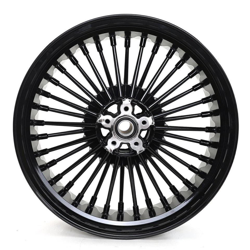 Fat Spoke Wheels Rim 21x3.5 18x5.5 for Harley Softail Night Train Springer FLSTF - Изображение 4 из 4