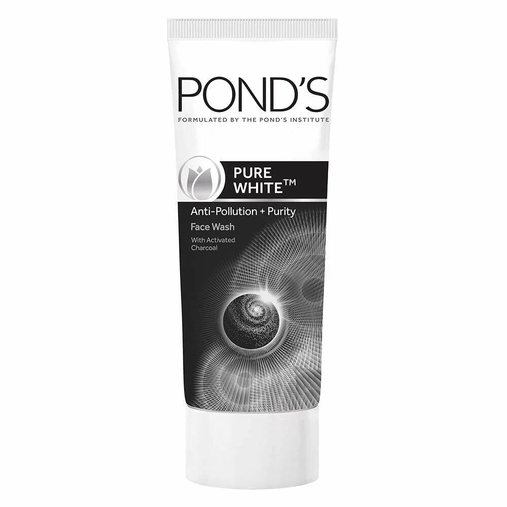 Ponds white charcoal face wash deals