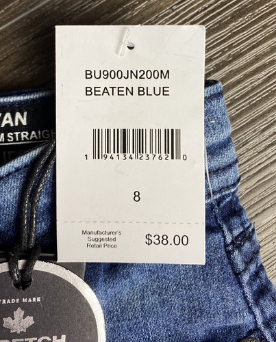 Buffalo David Bitton Boys Evan Slim Straight Fit Jeans Youth Size 8 - Picture 3 of 8