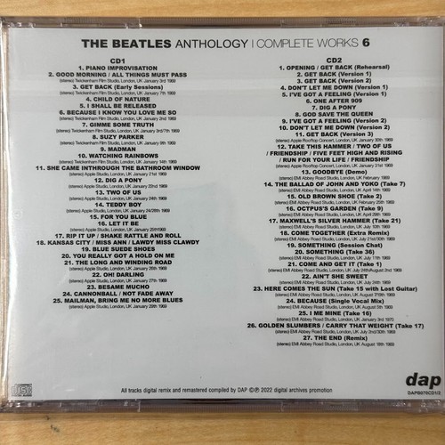 THE BEATLES / ANTHOLOGY COMPLETE WORKS Vol. 1-7 SET 7 Albums (14CD) Unopened New - Picture 14 of 17