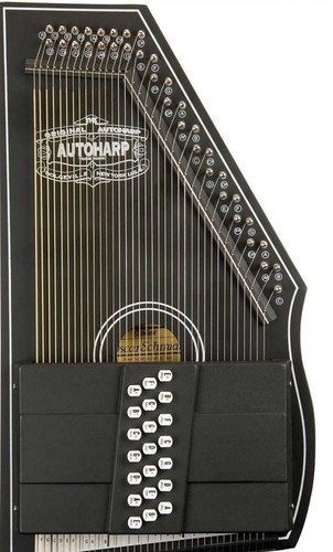 Autoharp by Oscar Schmidt OS73CE 1930's Reissue 21 Chord 36-String...