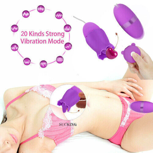Tongue-Licking-Soft-G-Spot-Stimulate-Massager-Sex-Tool-For-Women-Vibrating - Bild 11 von 14
