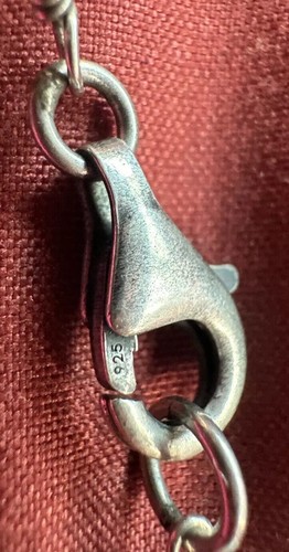 Silpada Natural Pearl 925 Sterling Silver Chain Necklace XXLONG 34inches - Picture 17 of 17