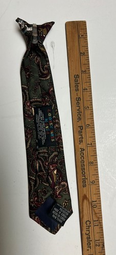KIDS Looney Tunes Mania Necktie 1994 Bugs Bunny Tasmanian Devil Tax Paisley - Picture 3 of 3