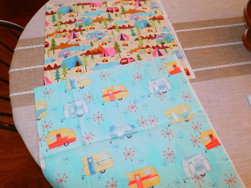 Amy Bradley Designs CAMPER TRAILER Applique MODELLO TRAPUNTA con TESSUTO Michael Mille - Foto 9 di 14
